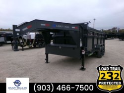 New 2024 Load Trail DG 83X16 High Side Telescopic GN Dump Trailer 14K LB available in Greenville, Texas