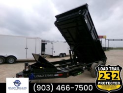 New 2024 Load Trail DL 83X14x2 Heavy Duty Dump Trailer 14K GVWR available in Greenville, Texas
