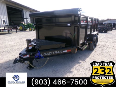 &lt;p&gt;Stock #&amp;nbsp;&lt;span id=&quot;ctl00_content_ctl01_itemStockNumber&quot;&gt;R2315021&lt;/span&gt;&lt;/p&gt;
&lt;p&gt;&amp;nbsp;&lt;/p&gt;
&lt;p&gt;This trailer is for sale at Crazy Trailer World in Greenville Texas. We offer Rent To Own Financing and also offer traditional financing.&amp;nbsp;&lt;/p&gt;
&lt;p&gt;&amp;nbsp;&lt;/p&gt;
&lt;p&gt;&lt;strong&gt;83&quot; x 14&#39; Tandem Axle Dump Low-Pro Dump Trailer&lt;/strong&gt;&lt;/p&gt;
&lt;p&gt;ST235/80 R16 LRE 10 Ply. &lt;br&gt;* 8&quot; x 13 lb. I-Beam Frame&lt;br&gt;* Standard Battery Wall Charger (5 Amp)&lt;br&gt;* Coupler 2-5/16&quot; Adjustable (6 HOLE)&lt;br&gt;* 2 - 7,000 Lb Dexter Spring Axles ( Electric FSA Brakes on both axles)&lt;br&gt;* Diamond Plate Fenders (weld-on)&lt;br&gt;* REAR Slide-IN Ramps 80&quot; x 16&quot;&lt;br&gt;* 16&quot; Cross-Members&lt;br&gt;* Jack Spring Loaded Drop Leg 1-10K&lt;br&gt;* Lights LED (w/Cold Weather Harness)&lt;br&gt;* 4 - D-Rings 4&quot; Weld On&lt;br&gt;* Rear Support Stands (2&quot; x 2&quot; Tubing)&lt;br&gt;* Road Service Program&amp;nbsp;&lt;br&gt;&lt;strong&gt;* 48&quot; Dump Sides w/48&quot; 2 Way Gate (10 Gauge Floor)&lt;/strong&gt;&lt;br&gt;* 1 - MAX-STEP (30&quot;)&lt;br&gt;* Front Tongue Mount &lt;strong&gt;(MAX-Box w/Divider)&lt;/strong&gt;&lt;br&gt;* Spare Tire Mount&lt;br&gt;* Tarp Kit Front Mount&lt;br&gt;* Scissor Hoist w/Standard Pump&lt;br&gt;* Black (w/Primer)&lt;br&gt;DL8314072&lt;/p&gt;
&lt;div&gt;&amp;nbsp;&lt;/div&gt;
&lt;div&gt;Please contact us to verify that this trailer is still available. All prices are subject to Tax, Title, Plates &amp;amp; Doc Fees.&amp;nbsp;&amp;nbsp;All Trailers are discounted for Cash or Finance Price ! We charge a convenience fee on credit card purchases. Crazy Trailer World Of &lt;span class=&quot;gmail-nanospell-typo&quot;&gt;Greenville&lt;/span&gt;&amp;nbsp;Texas is located near Dallas Texas,&amp;nbsp;&lt;span class=&quot;gmail-nanospell-typo&quot;&gt;Mckinney&lt;/span&gt;&amp;nbsp;Texas,&amp;nbsp;&lt;span class=&quot;gmail-nanospell-typo&quot;&gt;Royse&lt;/span&gt;&amp;nbsp;City Texas, Plano Texas, Garland Texas,&amp;nbsp;&lt;span class=&quot;gmail-nanospell-typo&quot;&gt;Farmersville&lt;/span&gt;&amp;nbsp;Texas, Terrell Texas,&amp;nbsp;&lt;span class=&quot;gmail-nanospell-typo&quot;&gt;Sulpher&lt;/span&gt;&amp;nbsp;Springs Texas, Paris Texas and Mt Pleasant Texas. Come see us for the best deal on Dump Trailers, Equipment Trailers, Flatbed Trailers,&amp;nbsp;&lt;span class=&quot;gmail-nanospell-typo&quot;&gt;Skidloader&lt;/span&gt;&amp;nbsp;Trailers,&amp;nbsp;&lt;span class=&quot;gmail-nanospell-typo&quot;&gt;Tiltbed&lt;/span&gt;&amp;nbsp;Trailer, Bobcat Trailer, Farm Trailer, Trash Trailer, Cleanup Trailer, Hotshot Trailer,&amp;nbsp;&lt;span class=&quot;gmail-nanospell-typo&quot;&gt;Gooseneck&lt;/span&gt;&amp;nbsp;Trailer,&amp;nbsp;&lt;span class=&quot;gmail-nanospell-typo&quot;&gt;Trailor&lt;/span&gt;, Load Trail Trailers for sale, Utility Trailer,&amp;nbsp;&lt;span class=&quot;gmail-nanospell-typo&quot;&gt;ATV&lt;/span&gt;&amp;nbsp;Trailer,&amp;nbsp;&lt;span class=&quot;gmail-nanospell-typo&quot;&gt;UTV&lt;/span&gt;&amp;nbsp;Trailer, Side X Side Trailer,&amp;nbsp;&lt;span class=&quot;gmail-nanospell-typo&quot;&gt;SXS&lt;/span&gt;&amp;nbsp;Trailer, Mower Trailer, Truck Beds, Truck Flatbeds, Tank Trailers, Hydraulic Dovetail Trailers, MAX Ramp Trailer, Ramp Trailer,&amp;nbsp;&lt;span class=&quot;gmail-nanospell-typo&quot;&gt;Deckover&lt;/span&gt;&amp;nbsp;Trailer,&amp;nbsp;&lt;span class=&quot;gmail-nanospell-typo&quot;&gt;Pintle&lt;/span&gt;&amp;nbsp;Trailer, Construction Trailer, Contractor Trailer, Jeep Trailers, Buggy Hauler Trailers, Scissor Lift Trailers, Used Trailer, Car Hauler, Car Trailers,&amp;nbsp;&lt;span class=&quot;gmail-nanospell-typo&quot;&gt;Lawncare&lt;/span&gt;&amp;nbsp;Trailers, Landscape Trailers, Low Pro Trailers, Backhoe Trailers, Golf Cart Trailers, Side Load Trailers, Tall Sided Dump Trailer for sale, 3&#39; Tall Side Dump Trailer, 4&#39; tall side dump trailer,&amp;nbsp;&lt;span class=&quot;gmail-nanospell-typo&quot;&gt;gooseneck&lt;/span&gt;&amp;nbsp;dump trailer, fold down side dump trailer.&amp;nbsp;&amp;nbsp;We are also a dealer for&amp;nbsp;Aluminum Trailers and have lots of Aluminum Trailers for sale in Texas. We stock and have for sale steel and Aluminum Enclosed Cargo Trailers.&amp;nbsp;We try to have the best deal on Load Trail Trailers for sale in Texas.&amp;nbsp;&lt;/div&gt;
&lt;div&gt;&amp;nbsp;&lt;/div&gt;
&lt;div&gt;
&lt;p&gt;&lt;span style=&quot;font-size: 10pt;&quot;&gt;Crazy Trailer World is not responsible for any Typos, Errors or misprints.&lt;/span&gt;&lt;/p&gt;
&lt;div&gt;
&lt;p class=&quot;p1&quot;&gt;&lt;span style=&quot;font-size: 8pt;&quot;&gt;&lt;strong&gt;Follow Crazy Trailer World on social media:&lt;br&gt;&lt;/strong&gt;Facebook Instagram&lt;/span&gt;&lt;br&gt;&lt;span style=&quot;font-size: 8pt;&quot;&gt;YouTube&amp;nbsp;TikTok&lt;/span&gt;&lt;/p&gt;
&lt;/div&gt;
&lt;/div&gt;