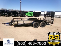 New 2024 Load Trail UE 83X16 Tandem Axle Utility Trailer 7K GVWR available in Greenville, Texas