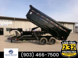 New 2024 Load Trail DL 83X16x4 Heavy Duty High Side Dump Trailer 14K GVWR available in Greenville, Texas