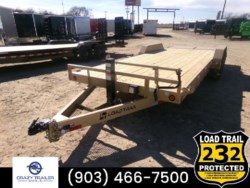 New 2024 Load Trail CH 83X22  Tandem Axle Equipment Trailer 14K GVWR available in Greenville, Texas