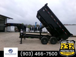 New 2024 Load Trail DG 83X14x4 Heavy Duty High Side GN Dump  14K GVWR available in Greenville, Texas