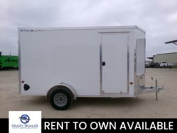 New 2024 Stealth 6x12 Aluminum Enclosed Cargo Trailer Extra Tall available in Greenville, Texas