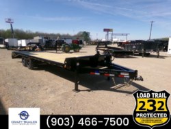 New 2024 Load Trail PS 102X24  Deckover Flatbed Trailer 14K GVWR available in Greenville, Texas