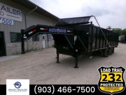 Used 2023 Load Trail GX 102x22x4  Heavy Duty  High Side GN Dump 22K GVWR available in Greenville, Texas