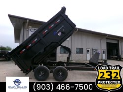 New 2024 Load Trail DL 83X12x4 Heavy Duty High Side Dump Trailer 14K GVWR available in Greenville, Texas