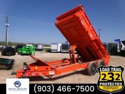 New 2024 Load Trail DL 83X14x2 Heavy Duty Dump Trailer 14K GVWR available in Greenville, Texas