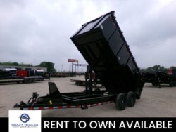 New 2024 DP Platinum Star 83X16x4 Heavy Duty High Side Dump Trailer 14K GVWR available in Greenville, Texas
