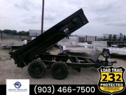 New 2024 Load Trail 60x10 18&apos;&apos; Sides Dump Trailer 7K GVWR available in Greenville, Texas
