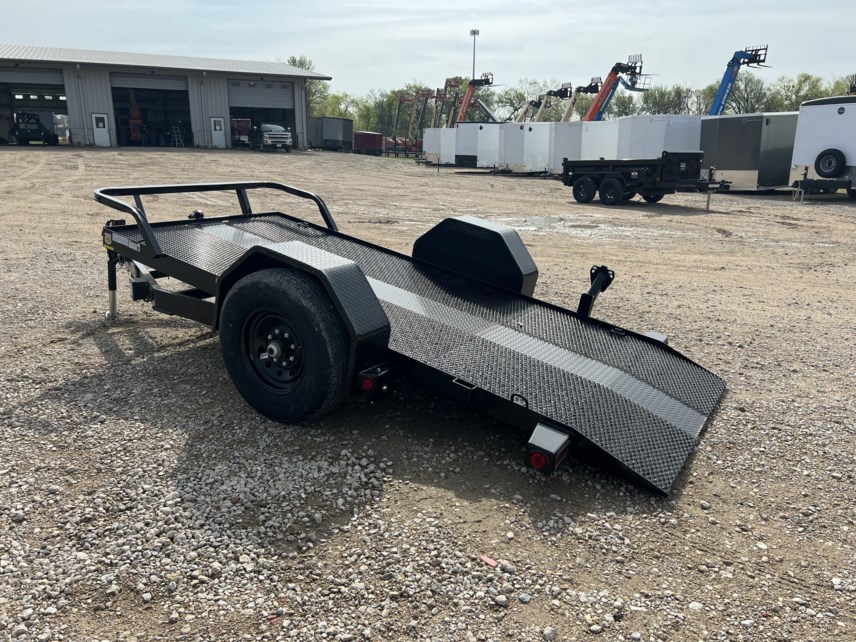 New 2025 Load Trail SH 5X12 Single Axle Scissor Hauler Trailer 7K LB GVWR available in Greenville, Texas