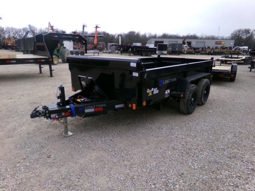 New 2025 Load Trail 72X12X18&quot; DE Series Dump Trailer 9990 GVWR available in Greenville, Texas