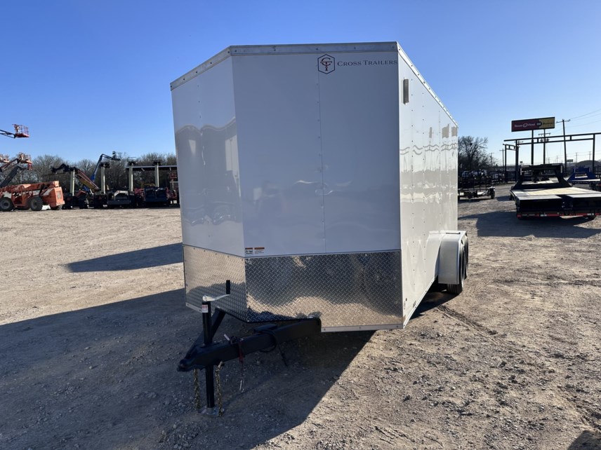 New 2025 Cross Trailers 7x16 Extra Tall Enclosed Cargo Trailer available in Greenville, Texas