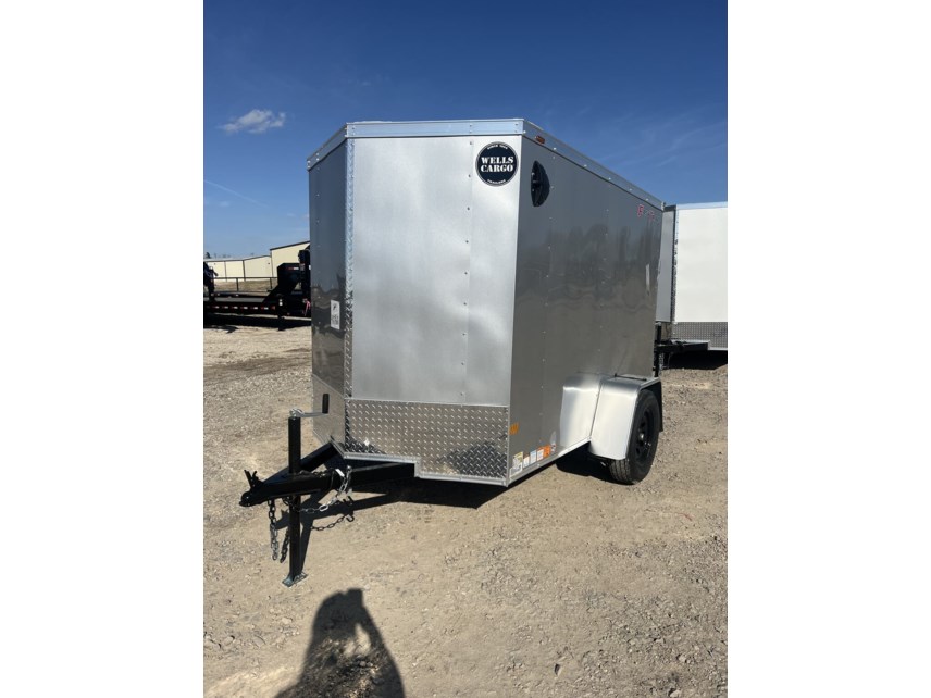 New 2025 Wells Cargo 5X8 Fastrac Enclosed Cargo Trailer available in Greenville, Texas