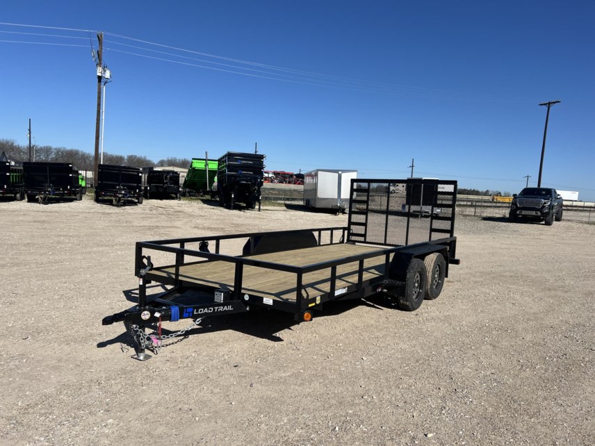 New 2025 Load Trail UE 83X16 Tandem Axle Utility Trailer 7K LB available in Greenville, Texas