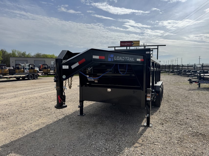 New 2025 Load Trail DG 83X16X4 Telescopic Gooseneck Dump Trailer 7GA 21K available in Greenville, Texas