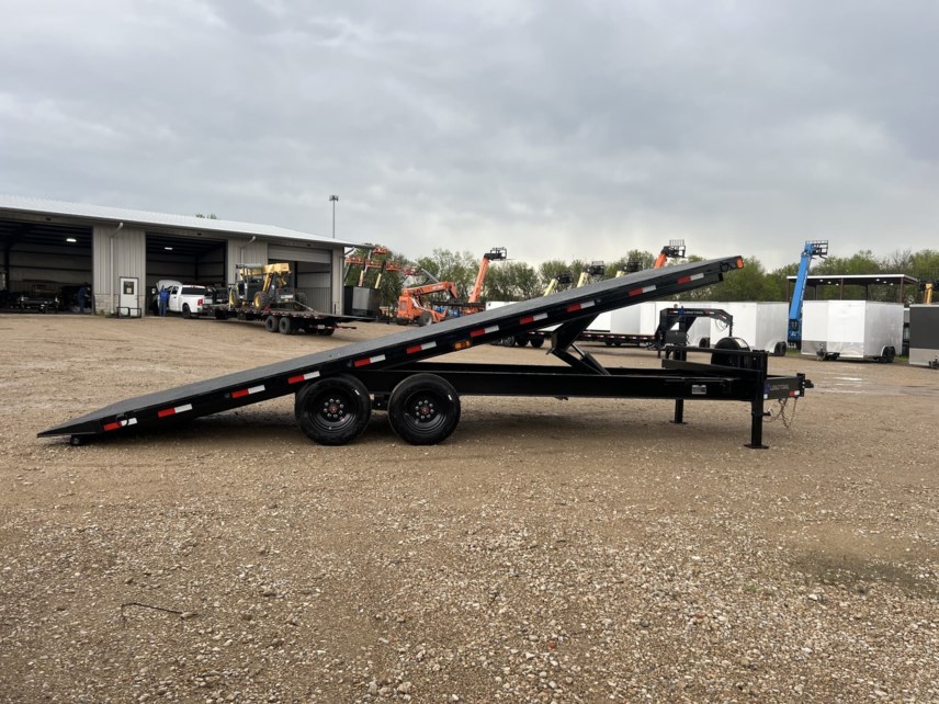 New 2025 Load Trail PE 102X24 Deckover Equipment Tilt Deck Trailer 16K LB available in Greenville, Texas