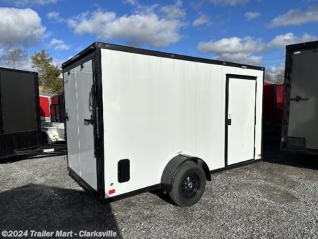 &lt;p&gt;Brand New 2022 6x12 Single Axle Nationcraft Enclosed trailer&lt;br /&gt;&lt;br /&gt;6&amp;rsquo; wide x 12&amp;rsquo; long x 6&amp;rsquo;3&amp;rdquo; tall&lt;br /&gt;* 1-3000lb axle&lt;br /&gt;* Spring assisted rear ramp door&lt;br /&gt;* 32&amp;rdquo; curbside entrance door&lt;br /&gt;* RV latch on side door&lt;br /&gt;* White insulated ceiling liner&lt;br /&gt;* 3/8&amp;rdquo; plywood walls&lt;br /&gt;* 3/4&amp;rdquo; plywood floors&lt;br /&gt;* 16&amp;rdquo; on all center framing&lt;br /&gt;* Upgraded to box tubing on all the frame components&lt;br /&gt;* Extended tongue&lt;br /&gt;* 12&amp;rsquo; of box plus the v-nose&lt;br /&gt;* White .080 exterior screwless exterior&lt;br /&gt;* Blackout package&lt;br /&gt;Upgraded number of LED exterior marker lights&lt;br /&gt;* Aluminum side flow vents&lt;br /&gt;5 YEAR WARRANTY&lt;br /&gt;Financing available. We offer a Rent to Own program &amp;amp; a no credit check.&lt;br /&gt;Call us for more information on your future trailer. http://www.trailermartinc.com/--xInventoryDetail?id=12520701&lt;/p&gt;