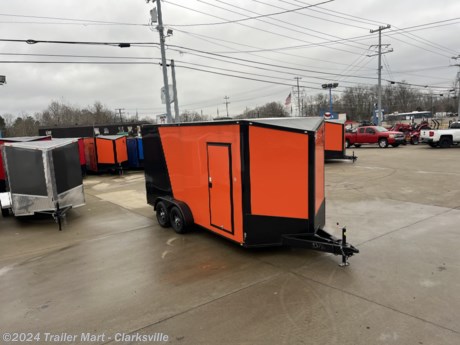 &lt;p&gt;Brand New 2022 Spartan Cargo 7X16TA Enclosed Trailer&lt;br&gt;Features:&lt;br&gt;7&amp;rsquo; wide x 16&amp;rsquo; long x 7&#39; tall&lt;br&gt;SPARTAN 300 SERIES&lt;br&gt;Orang/Black blackout&lt;br&gt;&lt;br&gt;- (2) 3500lb axles with 4 wheel electric brakes&lt;br&gt;- 7000 GVWR&lt;br&gt;- Payload capacity is approximately: 4760lbs&lt;br&gt;- Spring assisted rear ramp door with ramp extension&lt;br&gt;- 32&amp;rdquo; RV style curbside entrance door&lt;br&gt;- Slope Wedge design&lt;br&gt;- 16&amp;rsquo; of box plus the wedge&lt;br&gt;- Aluminum exterior is .030 thickness&lt;br&gt;- Blackout package is included&lt;br&gt;- SEMI SCREWLESS EXTERIOR&lt;br&gt;- 15&quot; Radial tires&lt;br&gt;- Roof vent is pre braced and wired for a future A/C.&lt;br&gt;- Insulated thermo cool ceiling liner inside&lt;br&gt;- (2) Upgraded super bright led interior lights&lt;br&gt;- ALUMINUM 2-way side flow vents - Lots of extra LED exterior lights&lt;br&gt;- 3 year warranty&lt;br&gt;&lt;br&gt;* HD FRAMING *&lt;br&gt;- 16&amp;rdquo; on all centers: (floor cross members, wall uprights, and roof cross bracing)&lt;br&gt;- Box tube construction framing on everything: (main frame, floor cross members, wall uprights, and roof cross bracing)&lt;br&gt;- Triple tube extended A-frame (tongue)&lt;/p&gt;
&lt;p&gt;&amp;nbsp;&lt;/p&gt;
&lt;p&gt;&amp;nbsp;Backed by our&amp;nbsp;&lt;em&gt;&lt;strong&gt;lifetime warranty&lt;/strong&gt;&lt;/em&gt;, you can work relentlessly with the peace of mind that Trailer-Mart provides!&lt;/p&gt;
&lt;p&gt;&amp;nbsp;&lt;/p&gt;
&lt;p&gt;&lt;em&gt;&lt;strong&gt;LIKE ALL OF OUR UNITS, WE OFFER SUPER LOW MONTHLY PAYMENT OPTIONS TO QUALIFIED BUYERS.&amp;nbsp; NO OTHER DEALER WILL WORK AS HARD AS WE DO TO ENSURE EACH AND EVERY CUSTOMER THE VERY BEST FINANCING OPTIONS AVAILABLE!&amp;nbsp;&amp;nbsp;&lt;/strong&gt;&lt;/em&gt;&lt;/p&gt;
&lt;p&gt;&amp;nbsp;&lt;/p&gt;
&lt;p&gt;&lt;em&gt;&lt;strong&gt;AS AN ALTERNATIVE TO OUR STANDARD FINANCING, WE ALSO OFFER THE NO CREDIT CHECK FINANCING PROGRAM.&amp;nbsp;AKA: RENT TO OWN.&amp;nbsp;&lt;/strong&gt;&lt;/em&gt;&lt;/p&gt;
&lt;p&gt;&lt;em&gt;&lt;strong&gt;(To participating states)&lt;/strong&gt;&lt;/em&gt;&lt;/p&gt;
