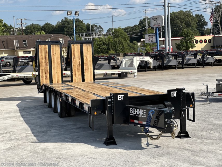 New 2023 B-B Trailers (Behnke) 33&apos; 50K Flatbed with air ride and bi-folding ramps available in Clarksville, Tennessee