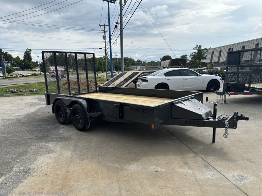 New 2023 Rice Trailers Stealth 7x14 Tandem Axle Open utility trailer HD available in Clarksville, Tennessee