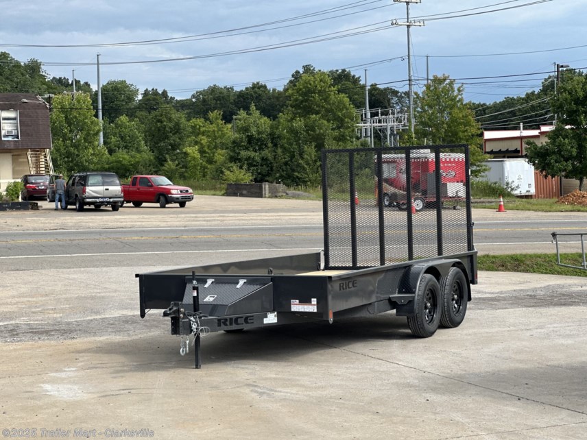 New 2023 Rice Trailers Stealth 7x14 Tandem Axle Open utility trailer HD available in Clarksville, Tennessee