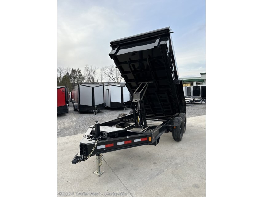 New 2023 Delco 7x14 Low Profile Dump 14K GVWR with tarp available in Clarksville, Tennessee