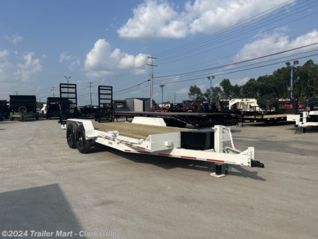 &lt;p&gt;Brand new Caliber 20&#39; Low boy, flat bed equipment trailer.&amp;nbsp;&amp;nbsp;&lt;/p&gt;
&lt;ul&gt;
&lt;li&gt;17&#39; OF TREATED WOOD DECK PLUS A 3&#39; STEEL CLEATED DOVETAIL&lt;/li&gt;
&lt;li&gt;(2) 7K Axles&amp;nbsp; -&amp;nbsp; 14,000 GVWR -&amp;nbsp; Trailer weighs: 2940lbs&amp;nbsp;&amp;nbsp;&lt;/li&gt;
&lt;li&gt;Payload capacity on this trailer is: 11,060&lt;/li&gt;
&lt;li&gt;&lt;span style=&quot;text-decoration: underline;&quot;&gt;&lt;strong&gt;THIS TRAILER HAS AN INSIDE MEASUREMENT OF 84&quot; BETWEEN THE FENDERS!!!&lt;/strong&gt;&lt;/span&gt;&lt;/li&gt;
&lt;li&gt;HD 2 5/16 Adjustable coupler&lt;/li&gt;
&lt;li&gt;HD drop leg jack (spring loaded)&lt;/li&gt;
&lt;li&gt;Extended tongue&amp;nbsp;&lt;/li&gt;
&lt;li&gt;Tool box mounted on the tongue (lockable)&lt;/li&gt;
&lt;li&gt;Rigorous prep process before the POWDER COAT is added to the frame&lt;/li&gt;
&lt;li&gt;LED lighting&lt;/li&gt;
&lt;li&gt;Pressure treated plywood deck&lt;/li&gt;
&lt;li&gt;Welded solid fenders&amp;nbsp;&lt;/li&gt;
&lt;li&gt;Rub/stop rail at the front of the trailer, also perfect place for your loader buckets&amp;nbsp;&lt;/li&gt;
&lt;li&gt;Solid HD fold up and down rear ramps&lt;/li&gt;
&lt;li&gt;16&quot; Trailer rated Radial tires&lt;/li&gt;
&lt;li&gt;16&quot; 8 Lug black steel wheels&lt;/li&gt;
&lt;li&gt;
&lt;p&gt;Backed by our&amp;nbsp;&lt;em&gt;&lt;strong&gt;lifetime warranty&lt;/strong&gt;&lt;/em&gt;, you can work relentlessly with the peace of mind that Trailer-Mart provides!&lt;/p&gt;
&lt;p&gt;&amp;nbsp;&lt;/p&gt;
&lt;p&gt;&lt;em&gt;&lt;strong&gt;LIKE ALL OF OUR UNITS, WE OFFER SUPER LOW MONTHLY PAYMENT OPTIONS TO QUALIFIED BUYERS.&amp;nbsp; NO OTHER DEALER WILL WORK AS HARD AS WE DO TO ENSURE EACH AND EVERY CUSTOMER THE VERY BEST FINANCING OPTIONS AVAILABLE!&amp;nbsp;&amp;nbsp;&lt;/strong&gt;&lt;/em&gt;&lt;/p&gt;
&lt;p&gt;&amp;nbsp;&lt;/p&gt;
&lt;p&gt;&lt;em&gt;&lt;strong&gt;AS AN ALTERNATIVE TO OUR STANDARD FINANCING, WE ALSO OFFER THE NO CREDIT CHECK FINANCING PROGRAM.&amp;nbsp;AKA: RENT TO OWN.&amp;nbsp;&lt;/strong&gt;&lt;/em&gt;&lt;/p&gt;
&lt;p&gt;&lt;em&gt;&lt;strong&gt;(To participating states)&lt;/strong&gt;&lt;/em&gt;&lt;/p&gt;
&lt;/li&gt;
&lt;/ul&gt;
&lt;p&gt;&amp;nbsp;&lt;/p&gt;
&lt;p&gt;&amp;nbsp;&lt;/p&gt;