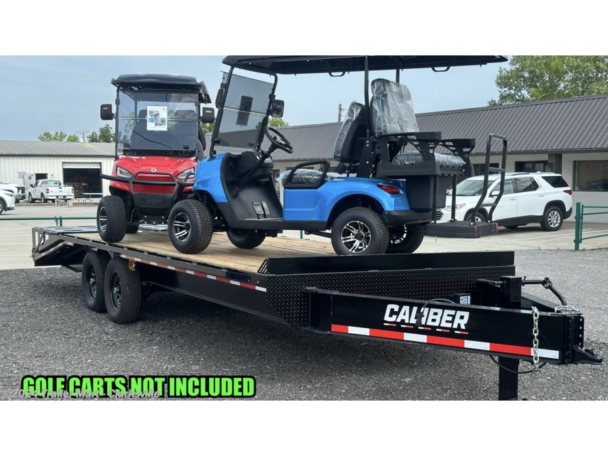 New 2023 Caliber 8.5X24 Deck over 7TON Equipment Trailer 14K GVWR available in Clarksville, Tennessee