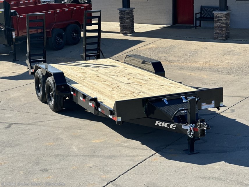 Flatbed Rice Trailers 2023 Rice Trailers 22' 7TON Low Profile Flatbed Trailer
