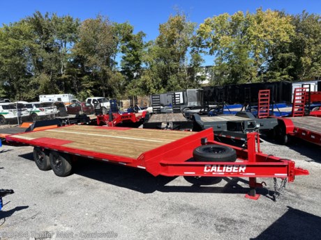 &lt;p&gt;&lt;span style=&quot;font-size: 24px;&quot;&gt;&lt;strong&gt;Brand new Caliber 20&#39; Deck Over flat bed equipment trailer.&amp;nbsp;&amp;nbsp;&lt;/strong&gt;&lt;/span&gt;&lt;/p&gt;
&lt;p&gt;&lt;span style=&quot;font-size: 24px;&quot;&gt;&lt;strong&gt;Features&lt;/strong&gt;&lt;/span&gt;&lt;/p&gt;
&lt;ul&gt;
&lt;li&gt;&lt;span style=&quot;font-size: 18px;&quot;&gt;(2) 7K Axles&amp;nbsp; &amp;nbsp;&lt;/span&gt;&lt;/li&gt;
&lt;li&gt;&lt;span style=&quot;font-size: 18px;&quot;&gt;14,000 GVWR &lt;/span&gt;&lt;/li&gt;
&lt;li&gt;&lt;span style=&quot;font-size: 18px;&quot;&gt;Trailer weighs: 4420lbs.&amp;nbsp;&amp;nbsp;&lt;/span&gt;&lt;/li&gt;
&lt;li&gt;&lt;span style=&quot;font-size: 18px;&quot;&gt;Payload capacity on this trailer is: 10,400 lbs.&amp;nbsp;&lt;/span&gt;&lt;/li&gt;
&lt;li&gt;&lt;span style=&quot;font-size: 18px;&quot;&gt;Heavy Duty Bumper Deckover&lt;/span&gt;&lt;/li&gt;
&lt;li&gt;&lt;span style=&quot;font-size: 18px;&quot;&gt;Spare Tire Mount&lt;/span&gt;&lt;/li&gt;
&lt;/ul&gt;
&lt;p class=&quot;MsoNormal&quot;&gt;&lt;strong&gt;&lt;em&gt;&lt;span style=&quot;font-size: 17.5pt; line-height: 107%; color: black; background: white;&quot;&gt;WE OFFER SUPER LOW MONTHLY PAYMENT OPTIONS TO QUALIFIED BUYERS.&amp;nbsp; NO OTHER DEALER WILL WORK AS HARD AS WE DO TO ENSURE EACH AND EVERY CUSTOMER THE VERY BEST FINANCING OPTIONS AVAILABLE!&amp;nbsp;&amp;nbsp;&lt;/span&gt;&lt;/em&gt;&lt;/strong&gt;&lt;/p&gt;
&lt;p class=&quot;MsoNormal&quot;&gt;&lt;strong&gt;&lt;em&gt;&lt;span style=&quot;font-size: 18.0pt; line-height: 107%;&quot;&gt;Don&amp;rsquo;t forget to ask about our warranty!&lt;/span&gt;&lt;/em&gt;&lt;/strong&gt;&lt;/p&gt;
&lt;p class=&quot;MsoNormal&quot;&gt;&lt;strong&gt;&lt;em&gt;&lt;span style=&quot;font-size: 18.0pt; line-height: 107%;&quot;&gt;&amp;nbsp;&lt;/span&gt;&lt;/em&gt;&lt;/strong&gt;&lt;/p&gt;