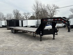 New 2023 Delco 35+5 25GN Flatbed Gooseneck Trailer available in Clarksville, Tennessee