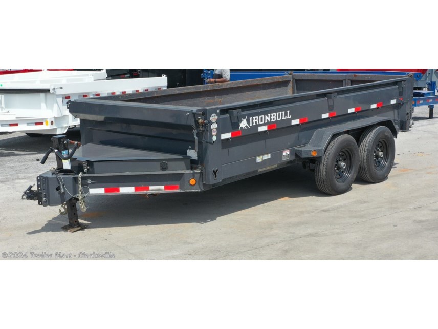 Used 2022 IronBull 7 x 14  Dump Trailer available in Clarksville, Tennessee
