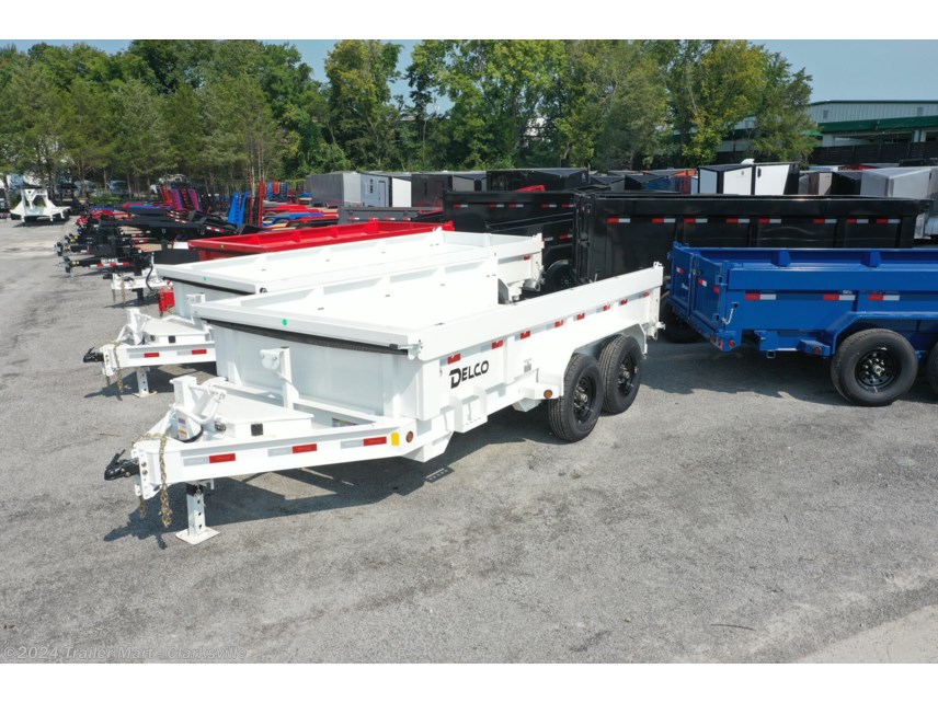 New 2023 Delco 7x14 Low Profile Dump available in Clarksville, Tennessee