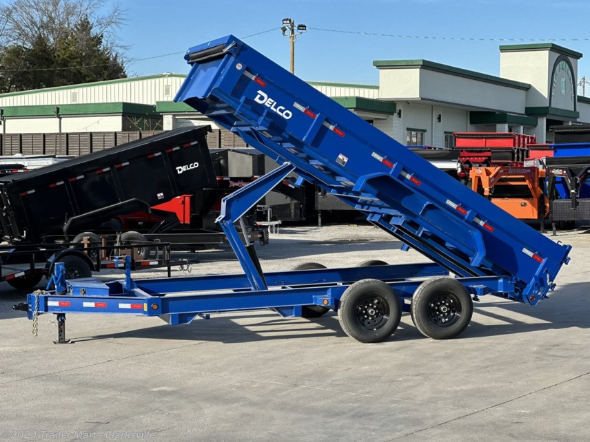 New 2023 Delco 16ft 7Ton Low Pro Dump available in Clarksville, Tennessee