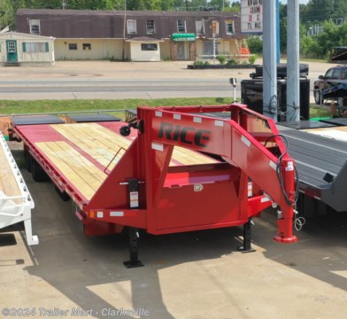 &lt;p&gt;&lt;em&gt;&lt;span style=&quot;font-size: 10.5pt; font-family: Verdana, sans-serif;&quot;&gt;Brand new 2023 Rice Gooseneck Flatbed equipment trailer with Ultimate Hotshotter Package&lt;br&gt;&lt;br&gt;-&amp;nbsp;&lt;/span&gt;&lt;/em&gt;&lt;span class=&quot;&quot;&gt;&lt;em&gt;&lt;span style=&quot;font-size: 10.5pt; font-family: Verdana, sans-serif; border: 1pt none windowtext; padding: 0in;&quot;&gt;GVWR&lt;/span&gt;&lt;/em&gt;&lt;/span&gt;&lt;em&gt;&lt;span style=&quot;font-size: 10.5pt; font-family: Verdana, sans-serif;&quot;&gt; 23,990&amp;nbsp;&lt;/span&gt;&lt;/em&gt;&lt;em&gt;&lt;span style=&quot;font-size: 10.5pt; font-family: Verdana, sans-serif;&quot;&gt;&lt;br&gt;&lt;em&gt;- TRAILER WEIGHS: 7730LBS.&lt;/em&gt;&lt;/span&gt;&lt;/em&gt;&lt;span style=&quot;font-size: 10.5pt; font-family: Verdana, sans-serif;&quot;&gt;&lt;br&gt;&lt;em&gt;- THIS TRAILER HAS A PAYLOAD CAPACITY OF: 16,170LBS.&amp;nbsp;&lt;/em&gt;&lt;/span&gt;&lt;/p&gt;
&lt;p&gt;&lt;span style=&quot;font-size: 10.5pt; font-family: Verdana, sans-serif;&quot;&gt;&lt;em&gt;- 30&#39; of wood deck plus 5&#39; dovetail. (35&#39; Overall)&lt;/em&gt;&lt;br&gt;&lt;em&gt;- With ramps in stow position provides an additional 5&#39; of usable deck length.&amp;nbsp;&lt;/em&gt;&lt;/span&gt;&lt;/p&gt;
&lt;ul&gt;
&lt;li&gt;&lt;strong&gt;&lt;em&gt;&lt;span style=&quot;font-size: 10.5pt; font-family: Verdana, sans-serif;&quot;&gt;(2) extra tool boxes that we add to our build, (one on each side, total of 3)&lt;/span&gt;&lt;/em&gt;&lt;/strong&gt;&lt;span style=&quot;font-size: 10.5pt; font-family: Verdana, sans-serif;&quot;&gt;&lt;br&gt;&lt;strong&gt;&lt;em&gt;- Lockable&amp;nbsp;&lt;/em&gt;&lt;/strong&gt;&lt;span class=&quot;&quot;&gt;&lt;strong&gt;&lt;em&gt;&lt;span style=&quot;border: none windowtext 1.0pt; mso-border-alt: none windowtext 0in; padding: 0in;&quot;&gt;Oversized&lt;/span&gt;&lt;/em&gt;&lt;/strong&gt;&lt;/span&gt;&lt;strong&gt;&lt;em&gt;&amp;nbsp;Toolbox up front, with gas shock assisted lid&lt;/em&gt;&lt;/strong&gt;&lt;strong&gt;&lt;em&gt;&lt;br&gt;&lt;strong&gt;- (2) Side Hide Away Bed Steps &amp;amp; Handles&lt;/strong&gt;&lt;br&gt;&lt;strong&gt;- (2) LED deck lights that we have added&lt;/strong&gt;&lt;/em&gt;&lt;/strong&gt;&lt;br&gt;&lt;strong&gt;&lt;em&gt;- Slide rail&amp;nbsp;&lt;/em&gt;&lt;/strong&gt;&lt;br&gt;&lt;strong&gt;&lt;em&gt;- 7 Sliding ratchet strap holders&amp;nbsp;&lt;/em&gt;&lt;/strong&gt;&lt;br&gt;&lt;strong&gt;&lt;em&gt;- 1 welded solid ratchet strap holder&lt;/em&gt;&lt;/strong&gt;&lt;strong&gt;&lt;em&gt;&lt;br&gt;&lt;strong&gt;- Bridge and frame supports added to reduce flex that we have added&lt;/strong&gt;&lt;br&gt;&lt;strong&gt;- Torque Tube&lt;/strong&gt;&lt;/em&gt;&lt;/strong&gt;&lt;br&gt;&lt;br&gt;- 3/8&quot; Heavy Duty Rub Rail&lt;br&gt;- Stake Pockets Along Sides&lt;br&gt;- 12&quot; 19lb Beam 22k&lt;br&gt;- (2) 10k Drop Leg Jacks (Bolted on)&lt;br&gt;- 6&quot; Channel Sides&lt;br&gt;-&amp;nbsp;&lt;span class=&quot;&quot;&gt;&lt;span style=&quot;border: none windowtext 1.0pt; mso-border-alt: none windowtext 0in; padding: 0in;&quot;&gt;Crossmember&lt;/span&gt;&lt;/span&gt;&amp;nbsp;to Frame Gussets&lt;br&gt;- Dexter Brand Axles&lt;br&gt;- Oil Bath Hubs&lt;br&gt;- Forward Self Adjusting Brakes&lt;br&gt;- Complete Break-A-Way System w/Charger&lt;br&gt;- Grommet Mount Sealed Lighting&lt;br&gt;- L.E.D. Lighting Package&lt;br&gt;- Sealed, Modular Wiring Harness&lt;br&gt;- Spare Tire Mount (Top of Neck)&lt;br&gt;-&amp;nbsp;&lt;span class=&quot;&quot;&gt;&lt;span style=&quot;border: none windowtext 1.0pt; mso-border-alt: none windowtext 0in; padding: 0in;&quot;&gt;Deck plate&lt;/span&gt;&lt;/span&gt;&amp;nbsp;Over Wheel Wells&lt;br&gt;- 5&#39;&amp;nbsp;&lt;span class=&quot;&quot;&gt;&lt;span style=&quot;border: none windowtext 1.0pt; mso-border-alt: none windowtext 0in; padding: 0in;&quot;&gt;Cleated&lt;/span&gt;&lt;/span&gt;&amp;nbsp;Dovetail with 5&#39; Double Hinged Spring Assisted Full Width Ramps&lt;br&gt;- Radial Tires&lt;br&gt;-&amp;nbsp;&lt;span class=&quot;&quot;&gt;&lt;span style=&quot;border: none windowtext 1.0pt; mso-border-alt: none windowtext 0in; padding: 0in;&quot;&gt;Mudflaps&lt;/span&gt;&lt;/span&gt;&lt;/span&gt;&lt;span style=&quot;font-size: 10.5pt; font-family: Verdana, sans-serif;&quot;&gt; &lt;br&gt;&lt;/span&gt;&lt;span style=&quot;font-family: Verdana, sans-serif; font-size: 10.5pt;&quot;&gt;- Extensive paint process&lt;/span&gt;&lt;/li&gt;
&lt;/ul&gt;
&lt;p&gt;&amp;nbsp;Backed by our&amp;nbsp;&lt;em&gt;&lt;strong&gt;lifetime warranty&lt;/strong&gt;&lt;/em&gt;, you can work relentlessly with the peace of mind that Trailer-Mart provides!&lt;/p&gt;
&lt;p&gt;&amp;nbsp;&lt;/p&gt;
&lt;p&gt;&lt;em&gt;&lt;strong&gt;LIKE ALL OF OUR UNITS, WE OFFER SUPER LOW MONTHLY PAYMENT OPTIONS TO QUALIFIED BUYERS.&amp;nbsp; NO OTHER DEALER WILL WORK AS HARD AS WE DO TO ENSURE EACH AND EVERY CUSTOMER THE VERY BEST FINANCING OPTIONS AVAILABLE!&amp;nbsp;&amp;nbsp;&lt;/strong&gt;&lt;/em&gt;&lt;/p&gt;
&lt;p&gt;&amp;nbsp;&lt;/p&gt;
&lt;p&gt;&lt;em&gt;&lt;strong&gt;AS AN ALTERNATIVE TO OUR STANDARD FINANCING, WE ALSO OFFER THE NO CREDIT CHECK FINANCING PROGRAM.&amp;nbsp;AKA: RENT TO OWN.&amp;nbsp;&lt;/strong&gt;&lt;/em&gt;&lt;/p&gt;
&lt;p&gt;&lt;em&gt;&lt;strong&gt;(To participating states)&lt;/strong&gt;&lt;/em&gt;&lt;/p&gt;