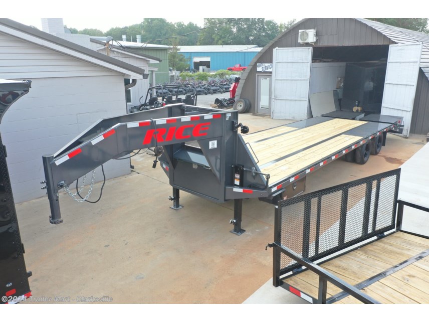 New 2024 Rice Trailers 25+5 Deckover GN available in Clarksville, Tennessee