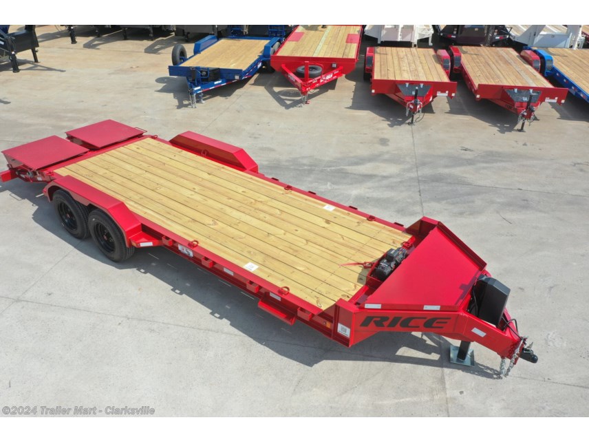 New 2023 Rice Trailers 22&apos; x 7&apos; Flatbed Trailer Magnum Equipment available in Clarksville, Tennessee