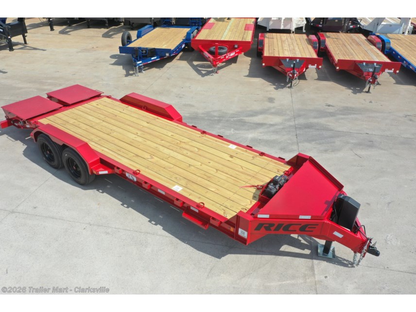 Flatbed Rice Trailers 2023 Rice Trailers 7' X22' Flatbed Trailer Magnum Equipment