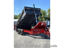 New 2023 Rice Trailers 7 X 14 Hydraulic Dump Trailer available in Clarksville, Tennessee