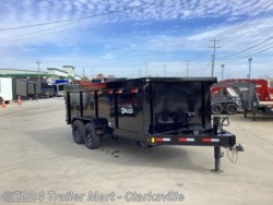 New 2024 Delco 7 X 14  Dump Trailer 14K GVWR with tarp available in Clarksville, Tennessee