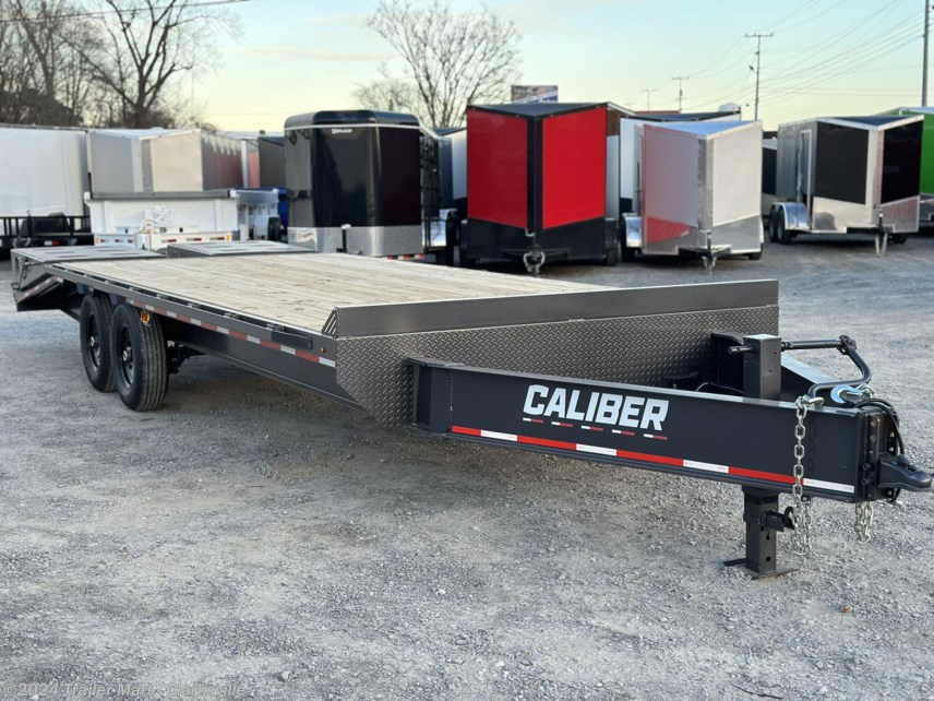 New 2024 Caliber 24&apos; Full Width Deck Over 7TON Equipment Trailer available in Clarksville, Tennessee