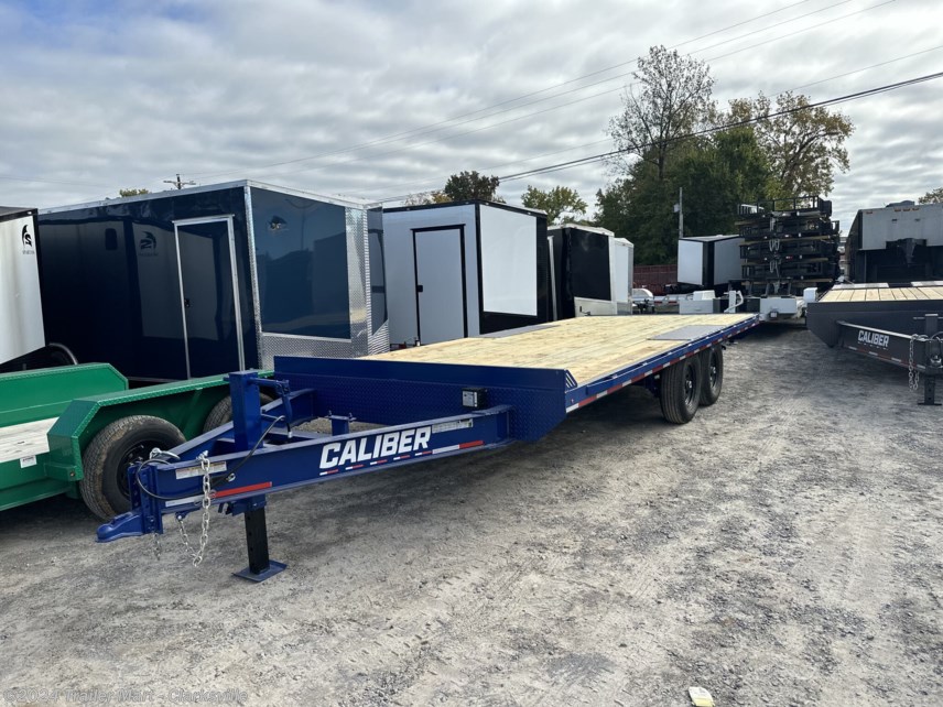New 2023 Caliber 20&apos; Full width deck over 7TON Equipment Trailer available in Clarksville, Tennessee