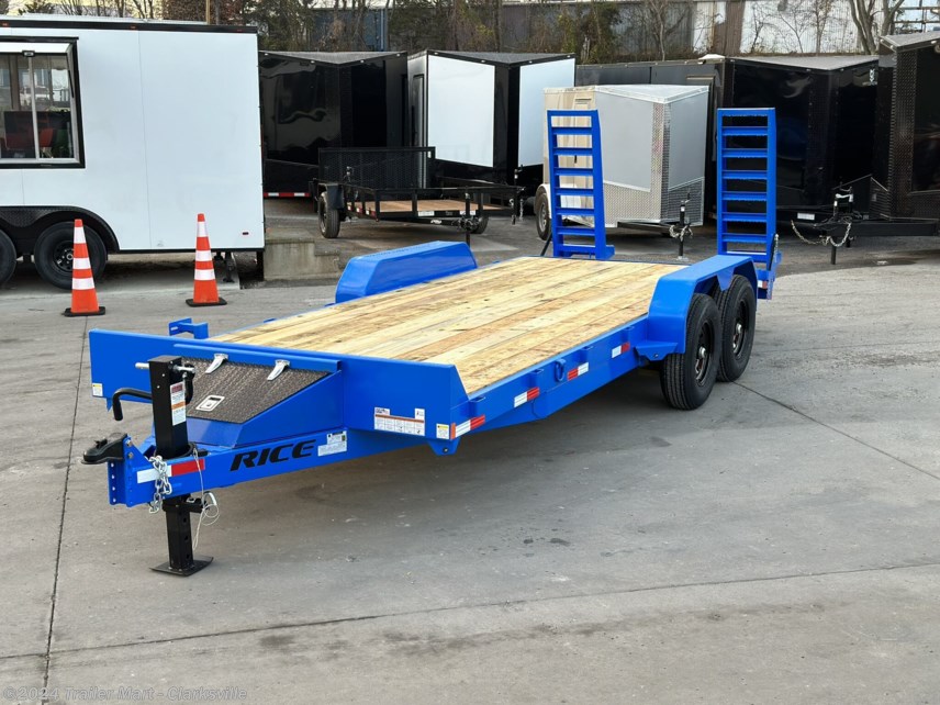 New 2023 Rice Trailers 20&apos; MAGNUM EQUIPMENT TRAILER available in Clarksville, Tennessee