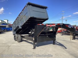 New 2023 Trailmaxx 7&apos;x16 8Ton Gooseneck Dump available in Clarksville, Tennessee