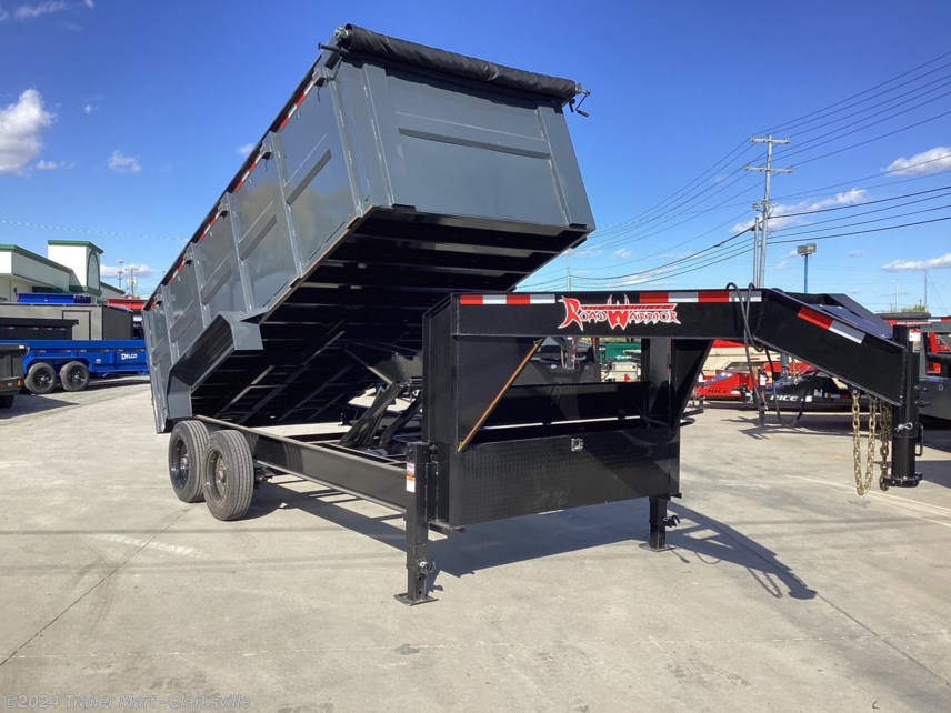New 2023 Trailmaxx 7&apos;x16 8Ton Gooseneck Dump available in Clarksville, Tennessee