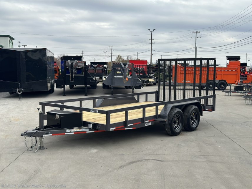 New 2024 Caliber 7x16 10k Utility Trailer available in Clarksville, Tennessee