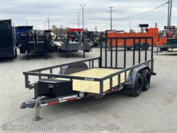 New 2023 Caliber 7x14 Tandem Axle BEST OPEN UTILITY ON THE MARKET available in Clarksville, Tennessee