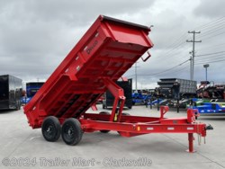 New 2024 Delco 7x14  Dump Trailer 14K GVWR with tarp available in Clarksville, Tennessee