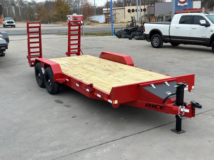 New 2024 Rice Trailers 20&apos; MAGNUM EQUIPMENT TRAILER available in Clarksville, Tennessee